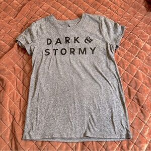Lucky brand dark and stormy graphic tee
